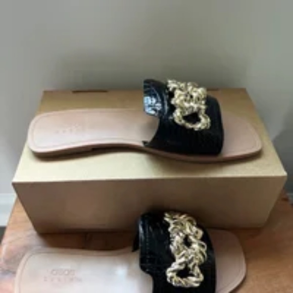 🦋ASOS FLAT MULES - Picture 1 of 3